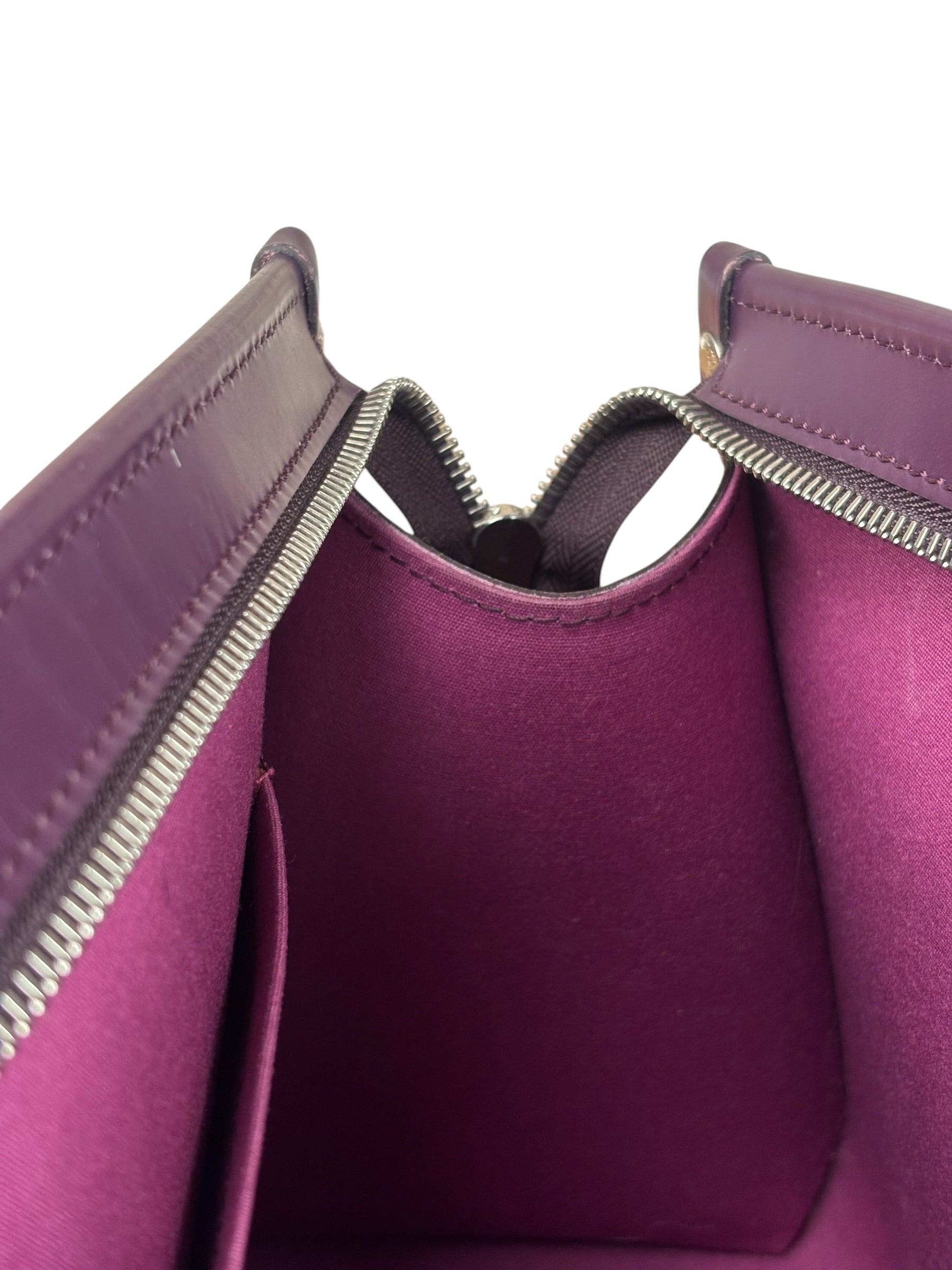 Louis Vuitton Purple Madeleine Epi Leather HandBag