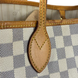 Louis Vuitton Damier Azur Neverfull Shoulder Bag GM