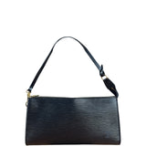 Louis Vuitton Black Epi Pochette