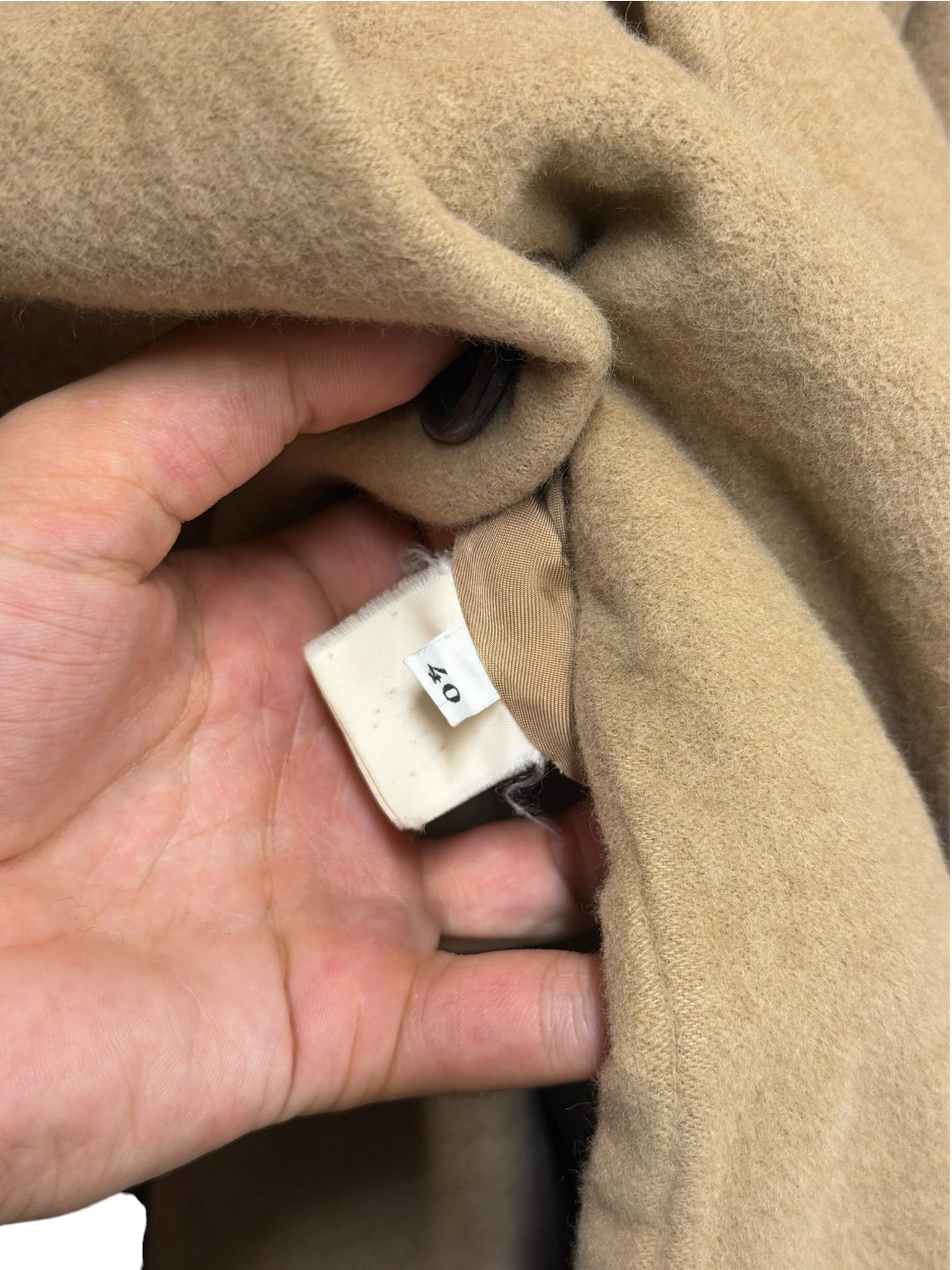 Vintage Jil Sander Wool Trench Coat (Slight Distressing)