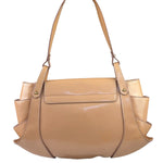 Fendi Borsa Pink Patent Leather Cuoio Ingrassato Compilation Shoulder Bag