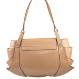 Fendi Borsa Pink Patent Leather Cuoio Ingrassato Compilation Shoulder Bag