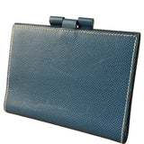 Hermes Blue Jean Leather Agenda Mini Cover