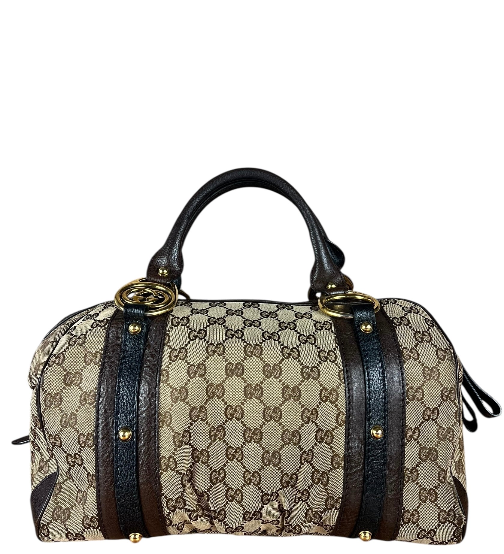 Gucci Babouska Interlocking Boston Bag