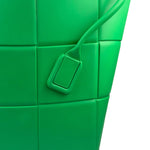 Bottega Veneta Green Acro Large Rubber Tote