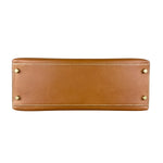 Hermes Kelly 32 Sellier Epsom Gold Handbag 1995