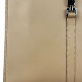 Gucci Vintage Beige Leather Jackie Tote Bag