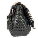 Fendi Patent Leather Romanesque B Buckle Bag