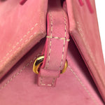 Jacquemus Pink Nubuck Le Porte Hand/Shoulder Bag