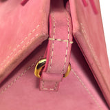 Jacquemus Pink Nubuck Le Porte Hand/Shoulder Bag
