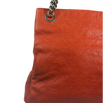 Chanel Red Caviar Quilted Small Frame Shoulder Bag 2011