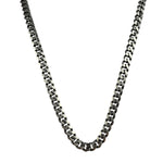 24 Inch .925 Sterling Sliver Thin Cuban Necklace