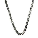 24 Inch .925 Sterling Sliver Thin Cuban Necklace