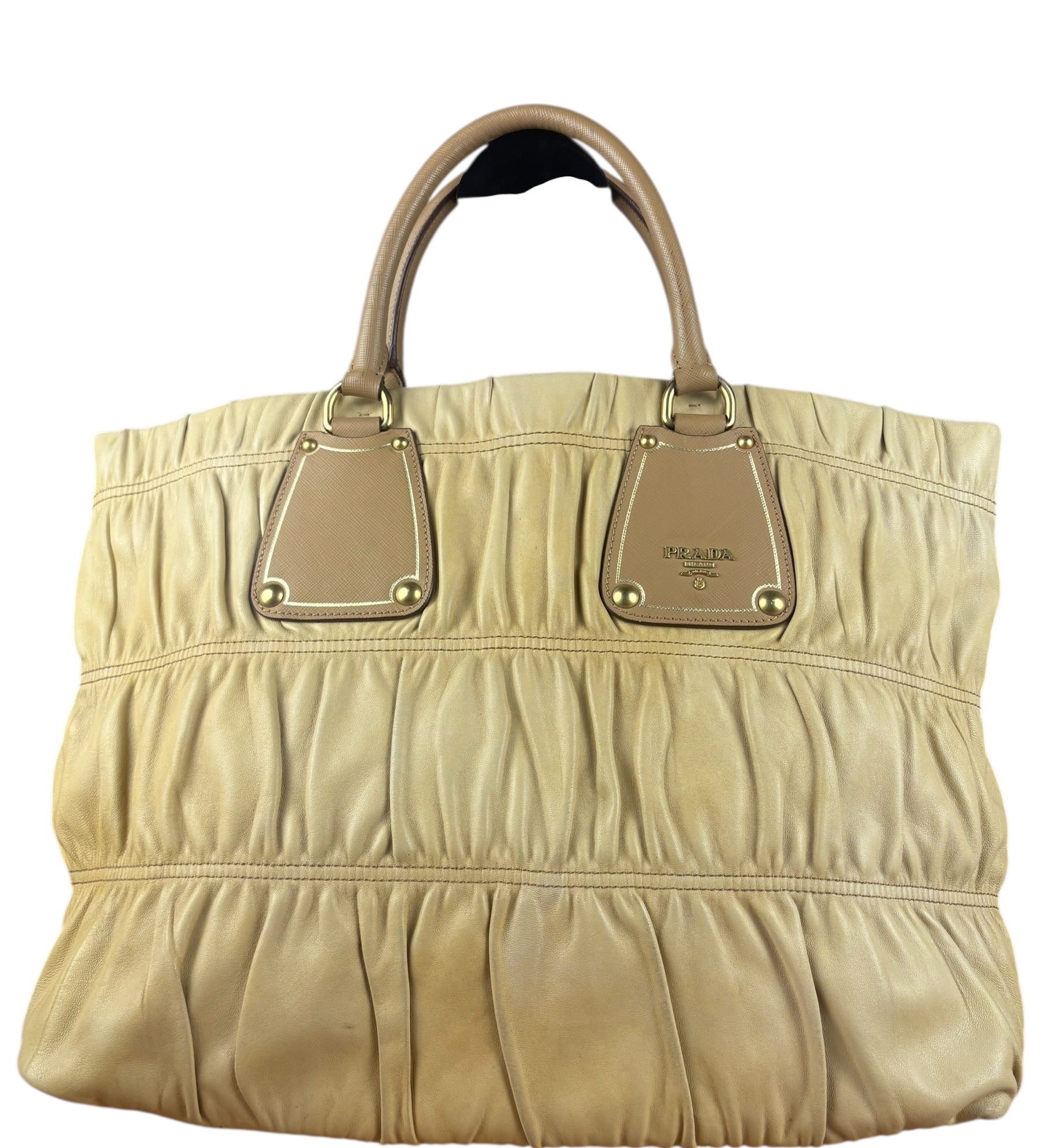 Prada Nappa Gaufre Leather Tote