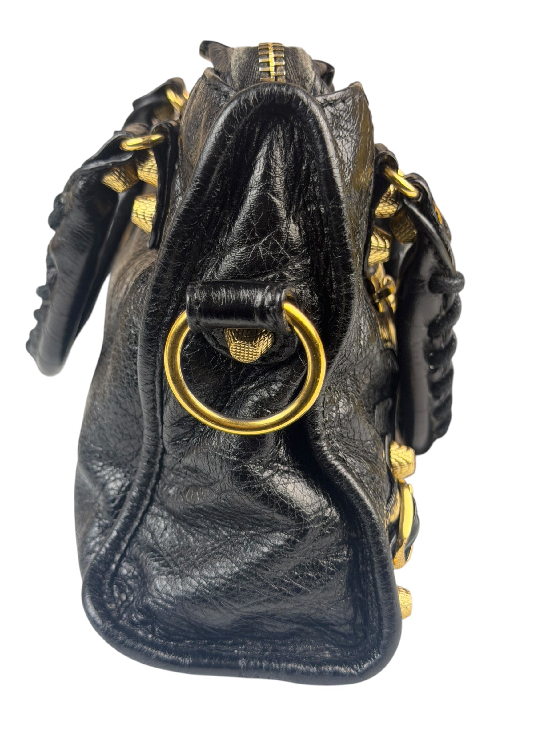Balenciaga Black Calfskin Mini Le City Bag