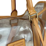Louis Vuitton Limited Edition Transparent Vinyl Ambre Cabas Tote Bag GM