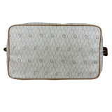 Christian Dior Vintage Honeycomb Zip Tote