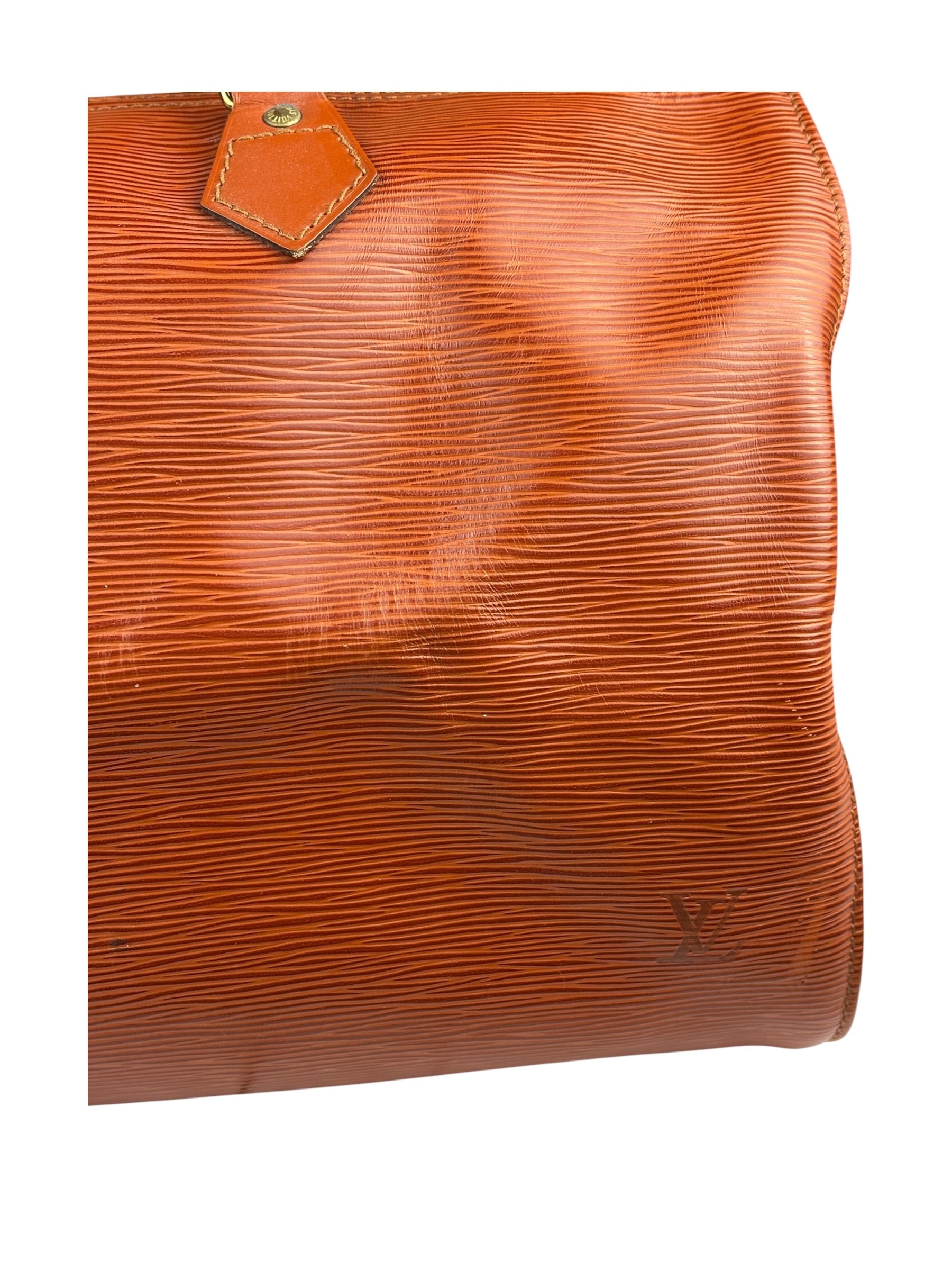 Louis Vuitton Kenyan Fawn Epi Leather Speedy 35