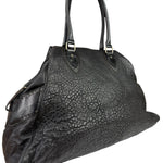 Fendi Black Leather Etniko Du Jour Shoulder Bag