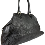 Fendi Black Leather Etniko Du Jour Shoulder Bag