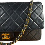 Chanel Quilted Flap Bag Black 1989