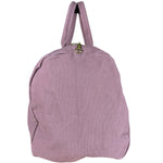 See By Chloé Purple Canvas Weekender Bag