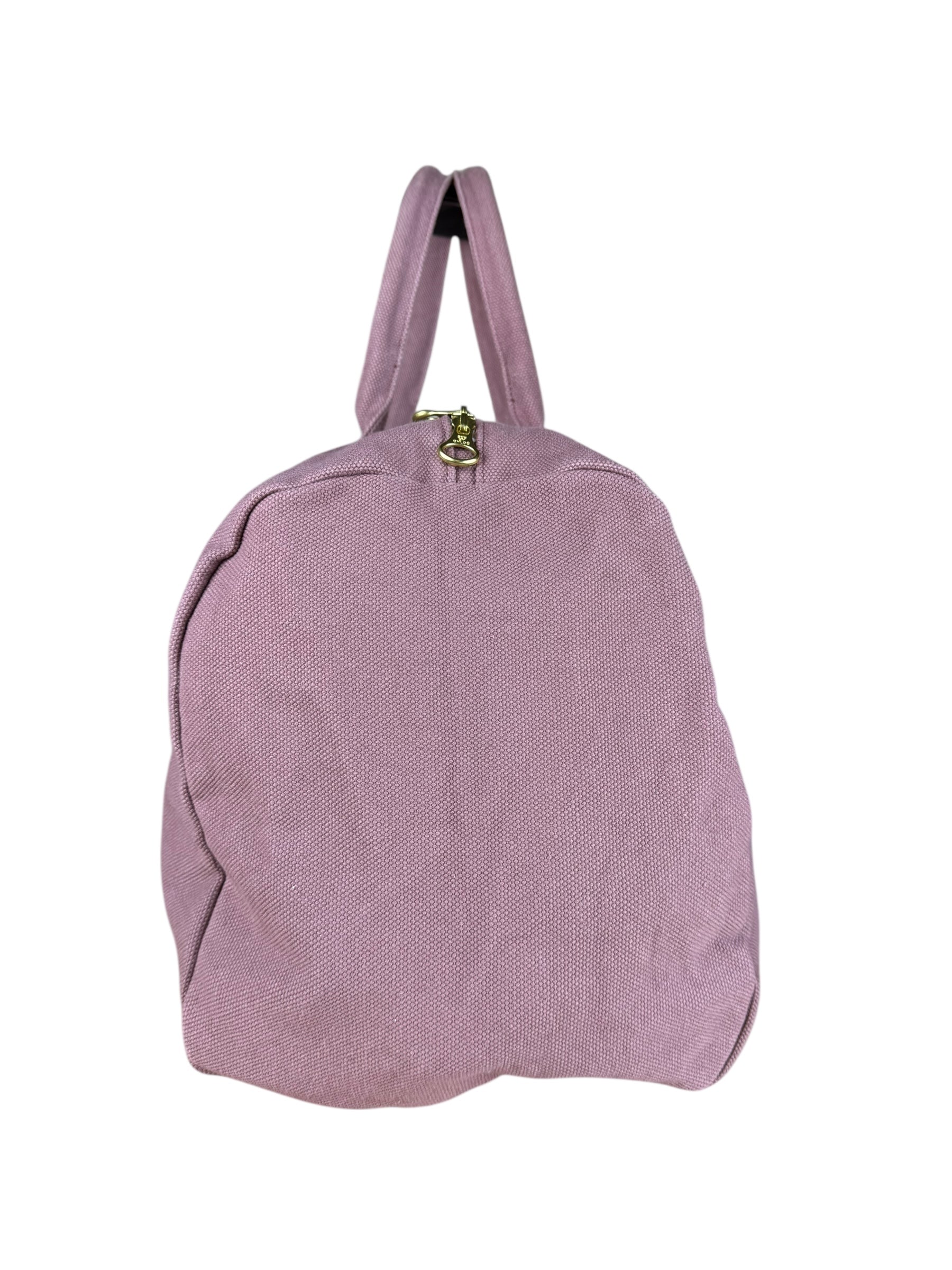 See By Chloé Purple Canvas Weekender Bag