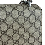 Gucci Dionysus GG Supreme Shoulder Bag Beige/Red