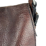 Prada Vintage Brown Leather Cervo Antik Messenger Bag