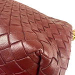 Bottega Veneta Vintage Burgundy Olimpia Shoulder Bag