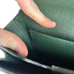 Louis Vuitton Epi Green Top Handle Briefcase