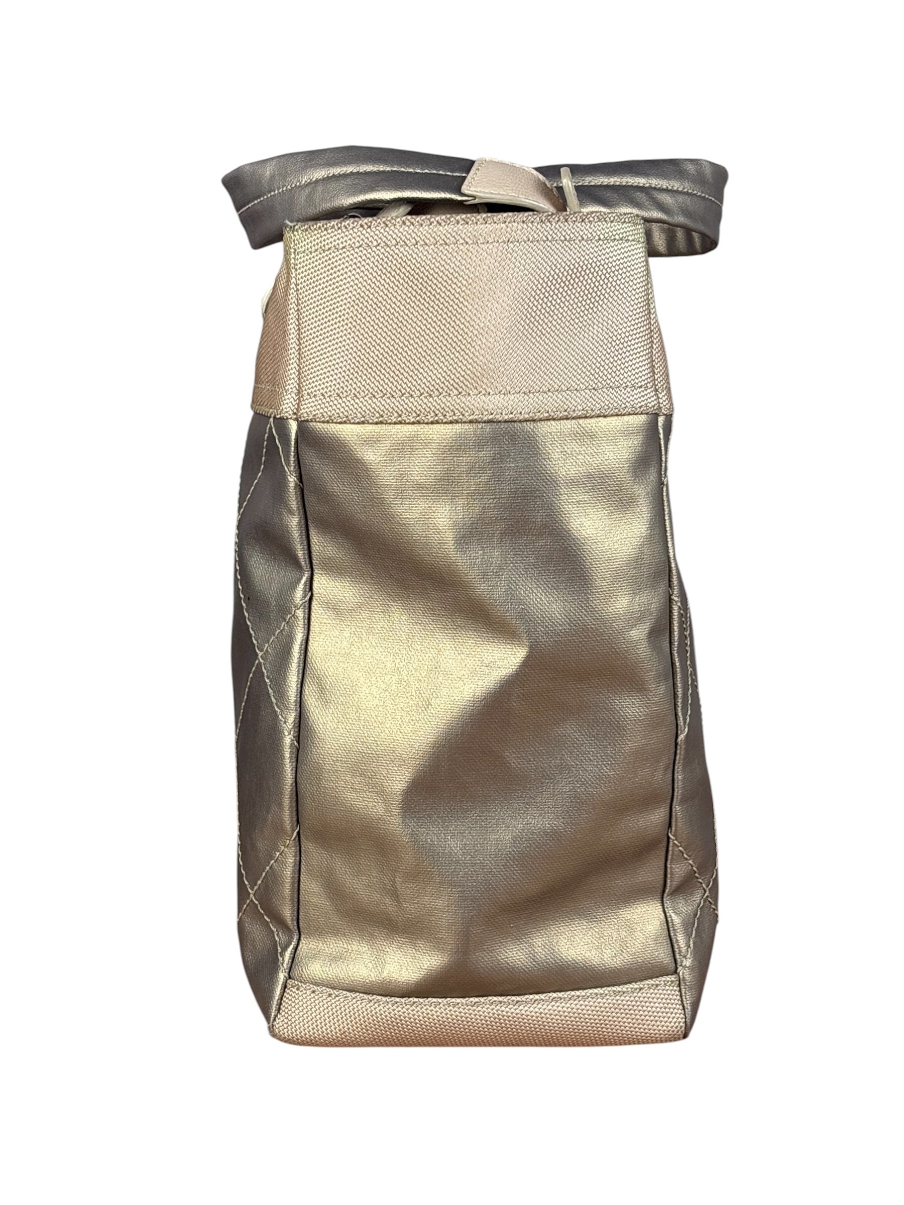 Chanel Metallic Gold Leather Paris-Biarritz Large Tote Bag 2007