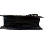 Chanel Black Patent Leather Trim Reissiue Flap Bag 2000