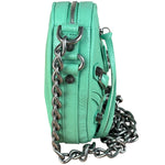 Balenciaga Green Le Cagole Heart Mini Bag