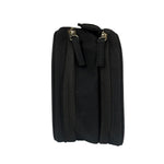 Prada Beauty Black Canvas Travel Cosmetic Pouch