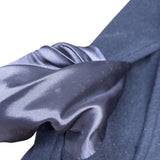 Vintage Fendi 365 Wool Trench Coat Navy