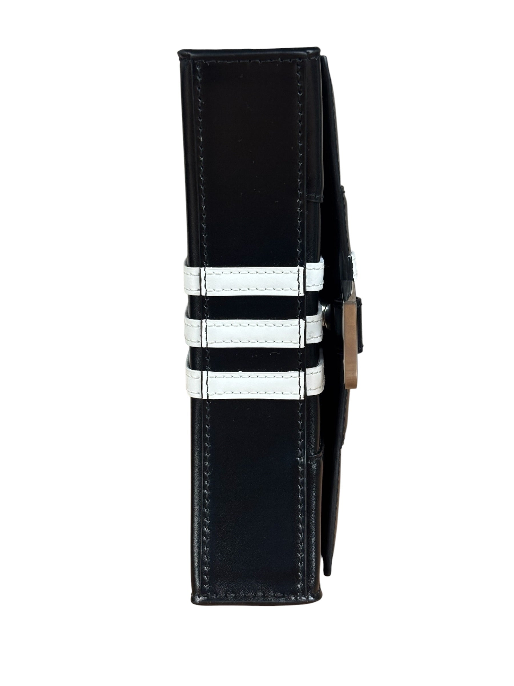 Balenciaga x Adidas Black Hourglass Wallet on Chain