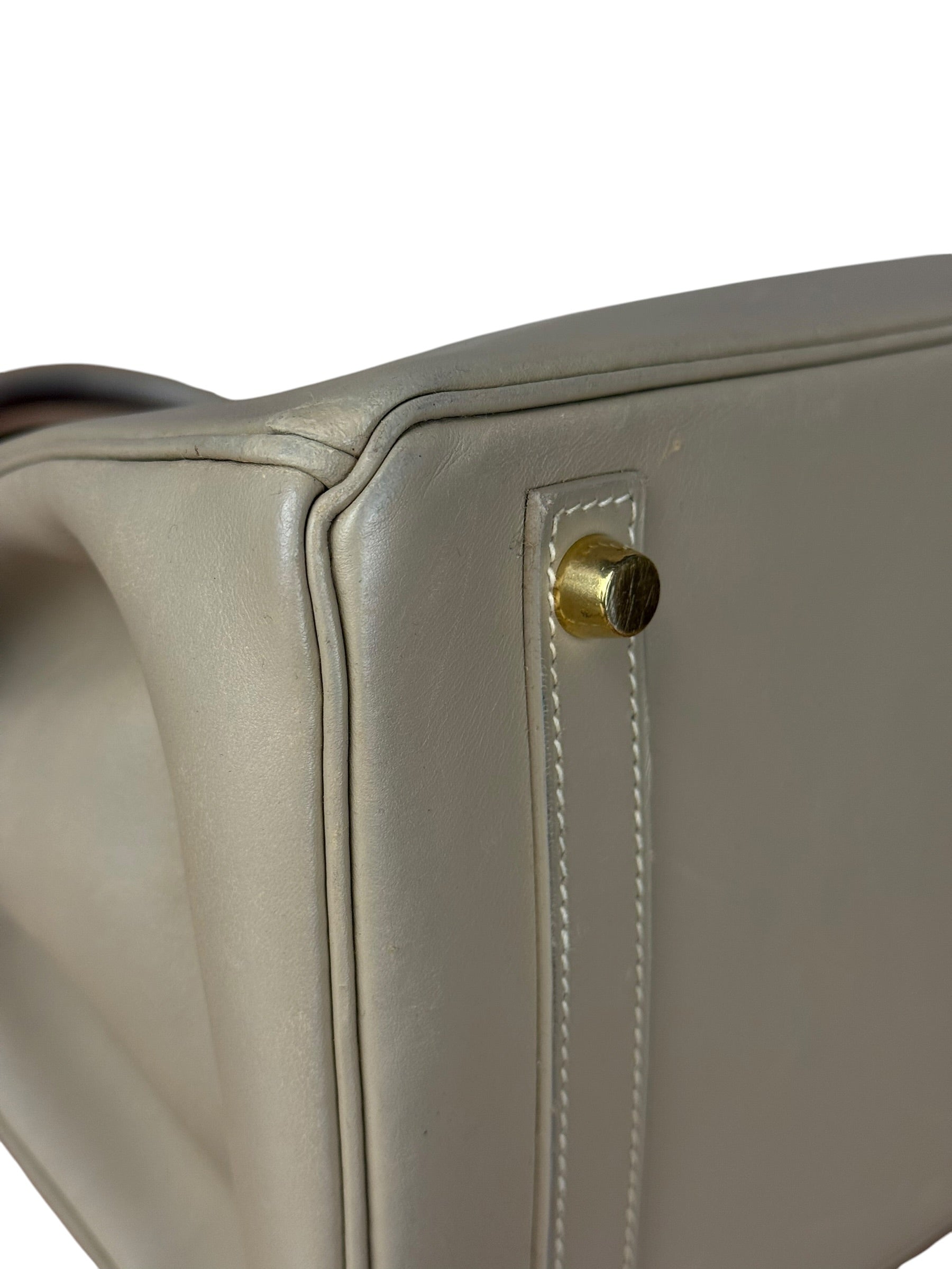 Hermes Birkin 30 Argile Box Brushed Gold 2003