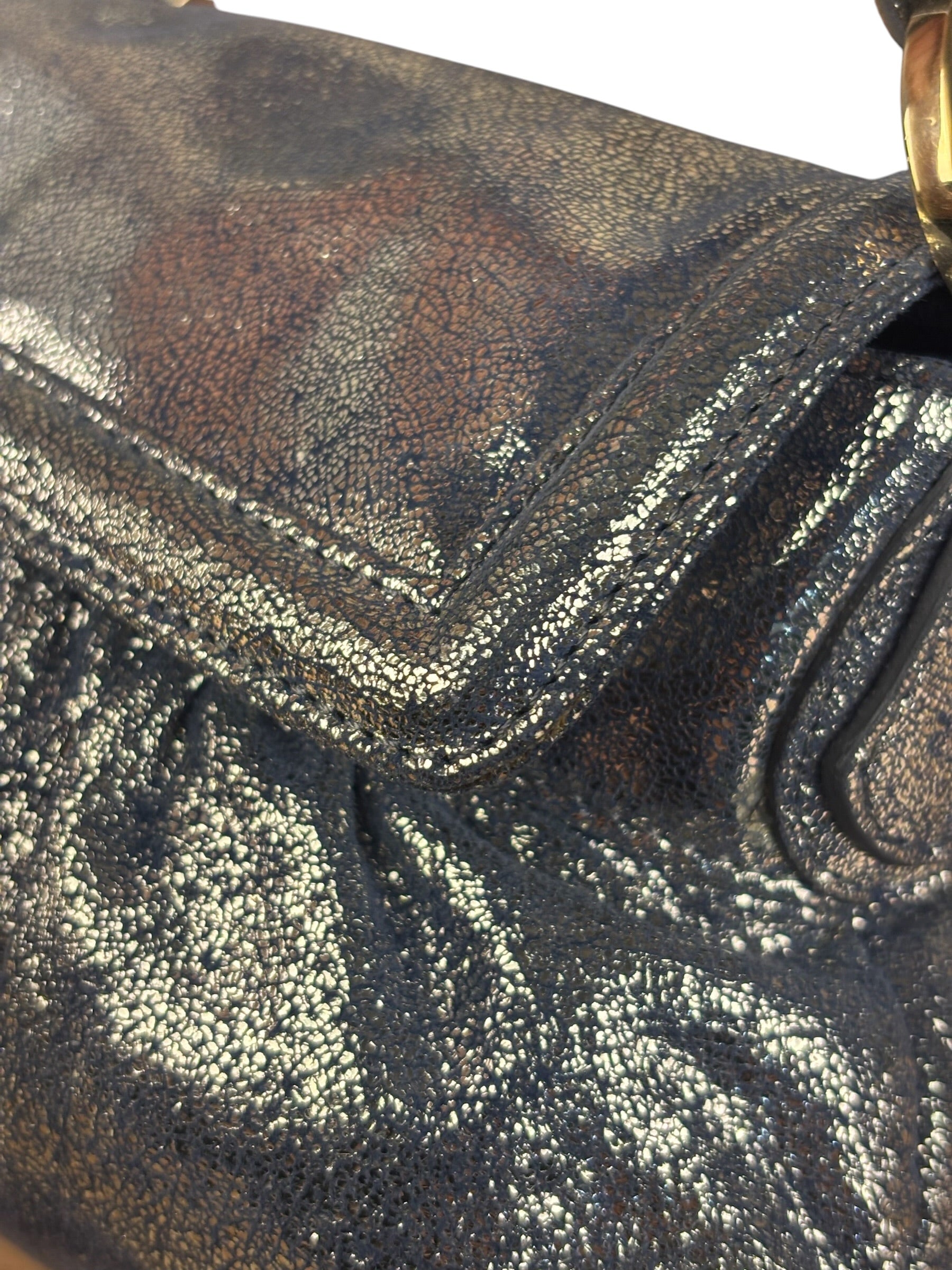 Fendi Mini Chef Bag Metallic
