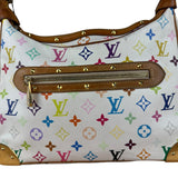 Louis Vuitton White Multi Murakami Boulogne Shoulder Bag
