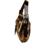 Fendi Pony Hair/Leather Trim Baguette