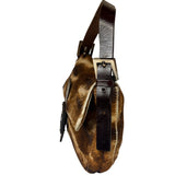 Fendi Pony Hair/Leather Trim Baguette