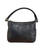 Gucci Black Pebbled Leather Shoulder Bag