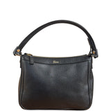 Gucci Black Pebbled Leather Shoulder Bag