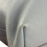 Prada Light Blue Vitello Daino Leather Tote