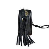 Gucci Black GG Camera Crossbody Bag