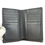 Bottega Veneta Grey Leather Intrecciato Passport/Tall Card Wallet