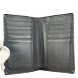 Bottega Veneta Grey Leather Intrecciato Passport/Tall Card Wallet