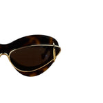 Loewe Double Frame Cat Eye Sunglasses LW401191