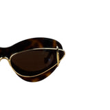 Loewe Double Frame Cat Eye Sunglasses LW401191